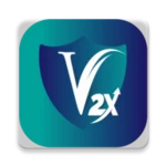 v2x vpn android application logo